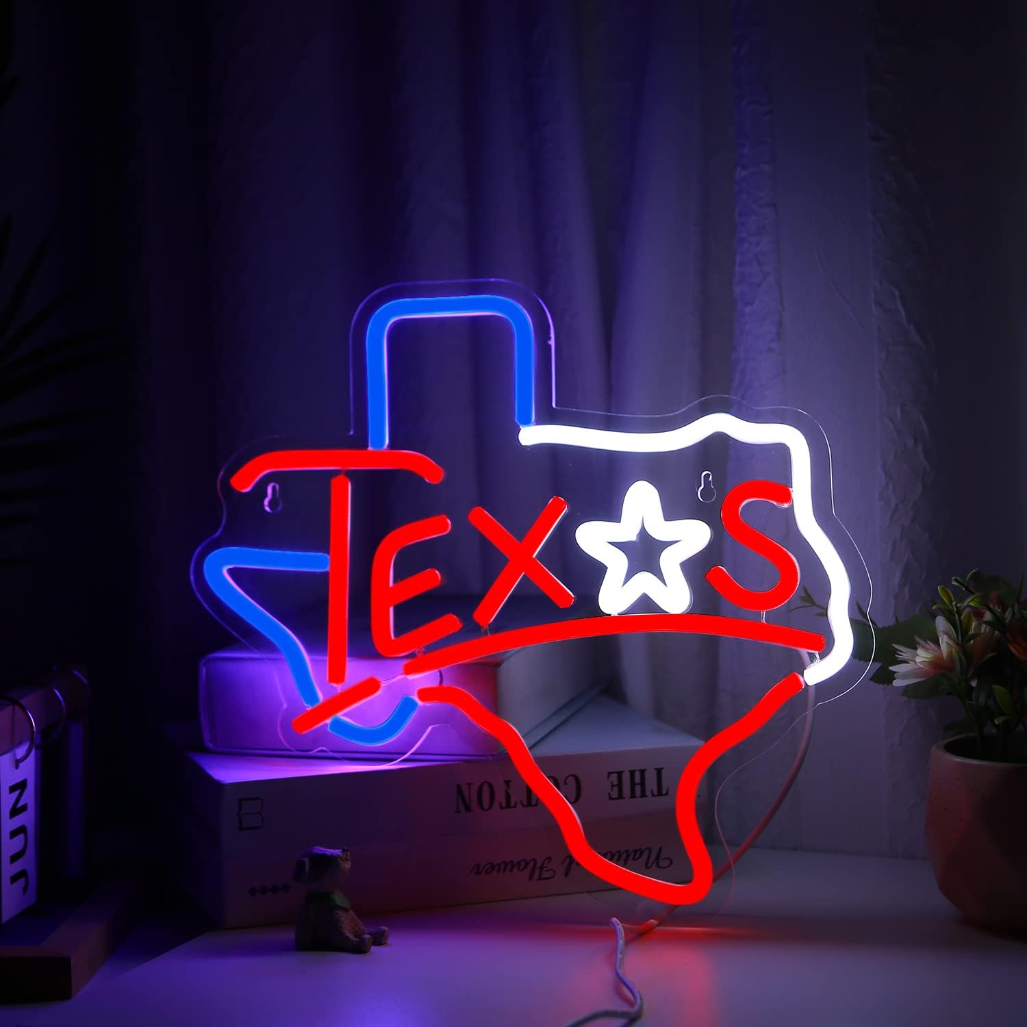 Texas State Neon Sign